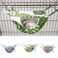 Ferret Hammock for Cage ，Guinea Pig Hideout Mouse Hammock Ferret