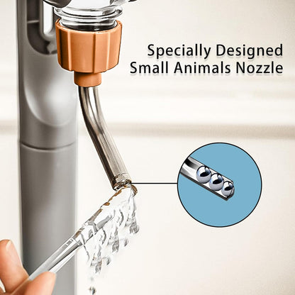 Pet Water Bottle For Cage Crate Water Dispenser For Small Animal Rabbit Guinea Pig Chinchilla Ferret Squirrel Hedgehog