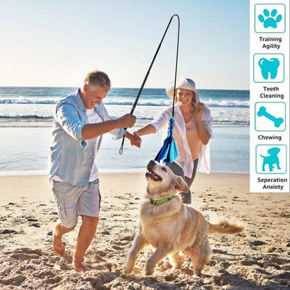 Interactive Dog Cat Feather Toy Feather Teaser Stick Wand Pet Feather Refill Replacement Catcher Product for Kitten-1